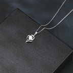 Heart Zircon Pendant Necklace
