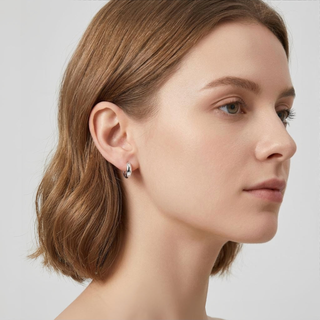 Minimalist Hoop Earring