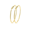 Minimalist Circle Hoop Earrings