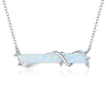 Infinity Opal Necklace