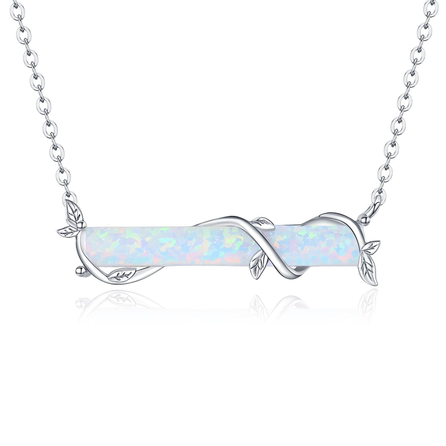 Infinity Opal Necklace