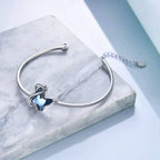 Infinity Blue Butterfly Bracelet