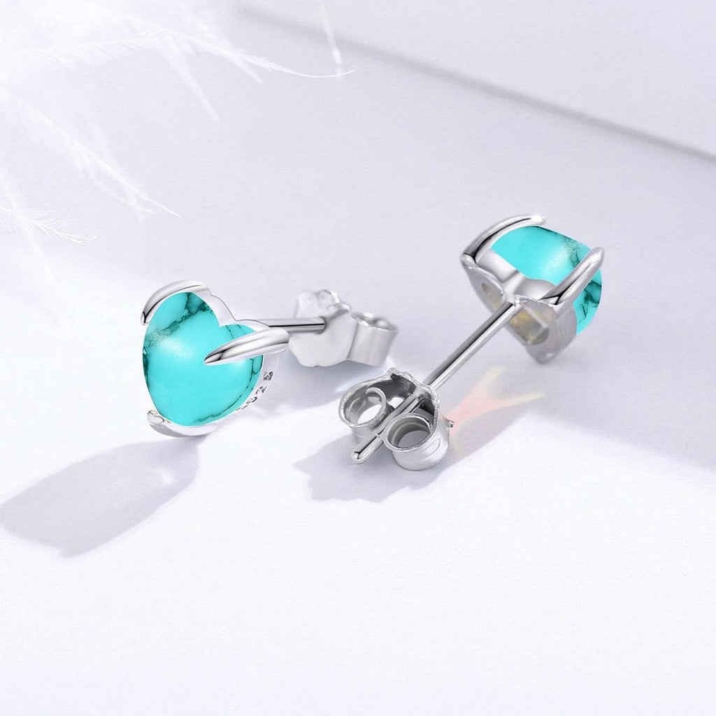 Heart Stud Earrings