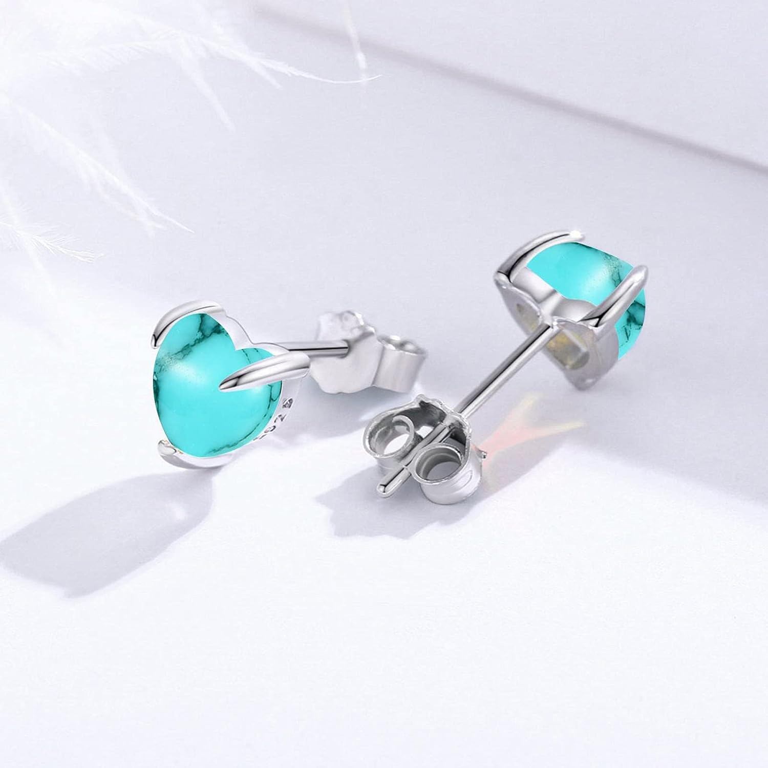 Heart Stud Earrings