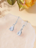 Elegant Swarovski Element Drop Earrings