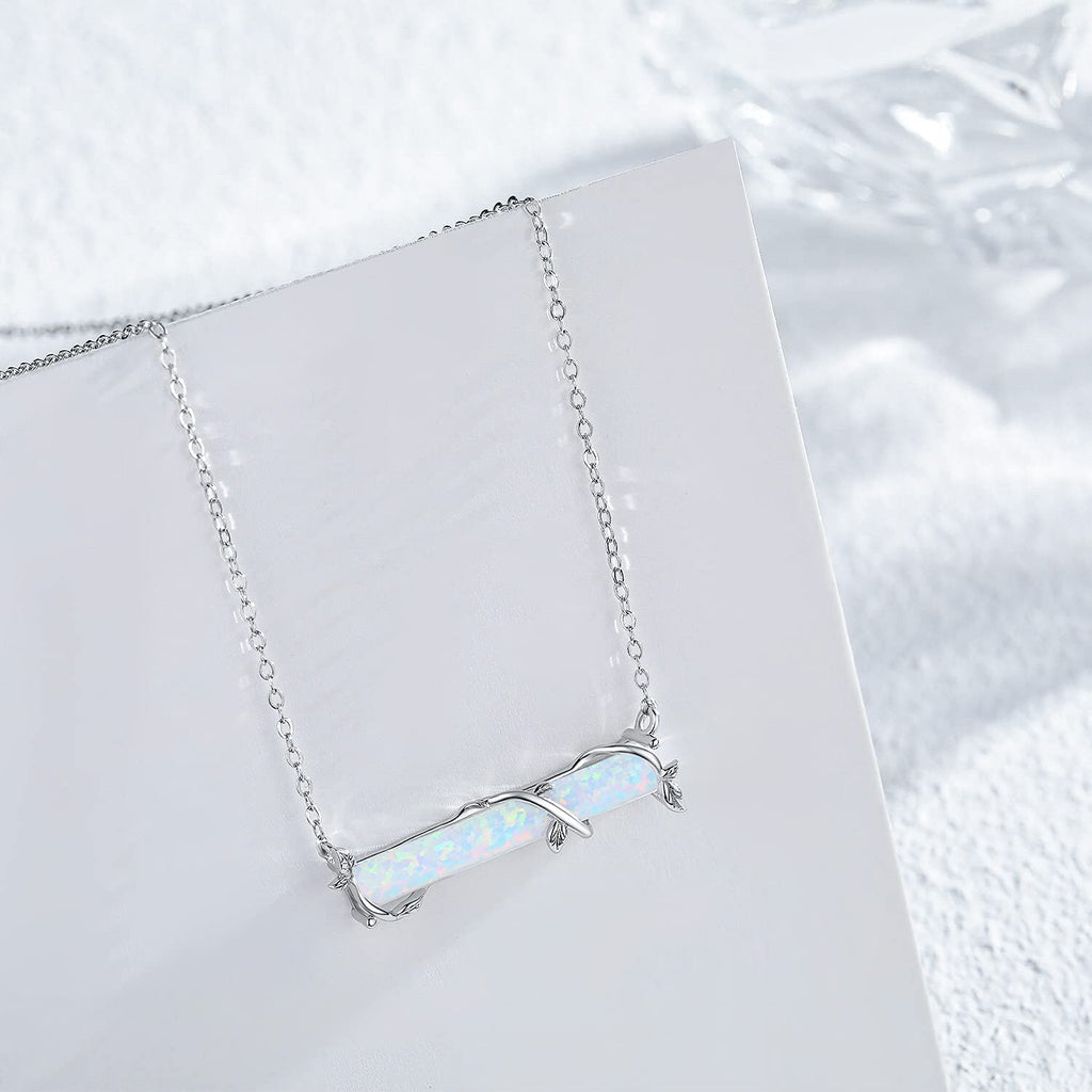 Infinity Opal Necklace