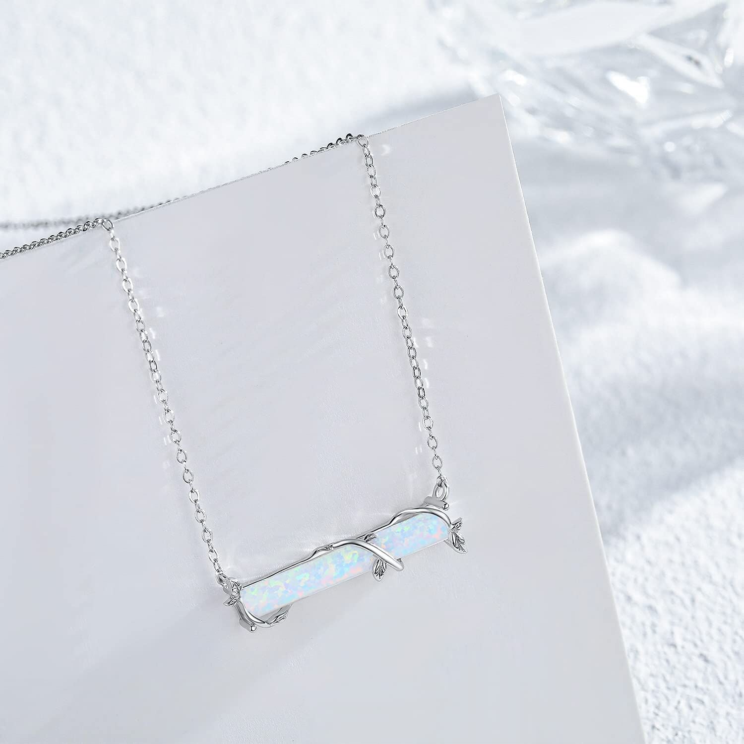 Infinity Opal Necklace