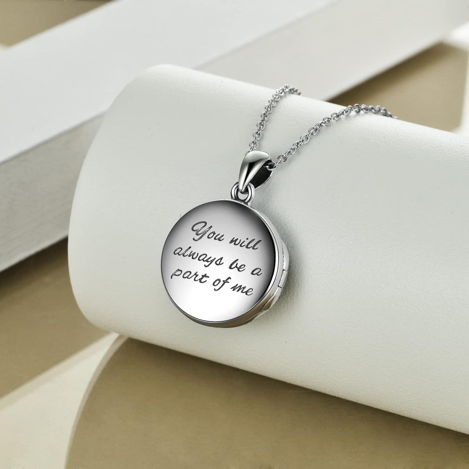 Tree Of Life Photo Locket Necklace