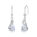 Elegant Swarovski Element Drop Earrings