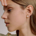 Opal Stud Earrings With Ball Backing