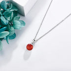 Larimar Sphere Pendant Necklace