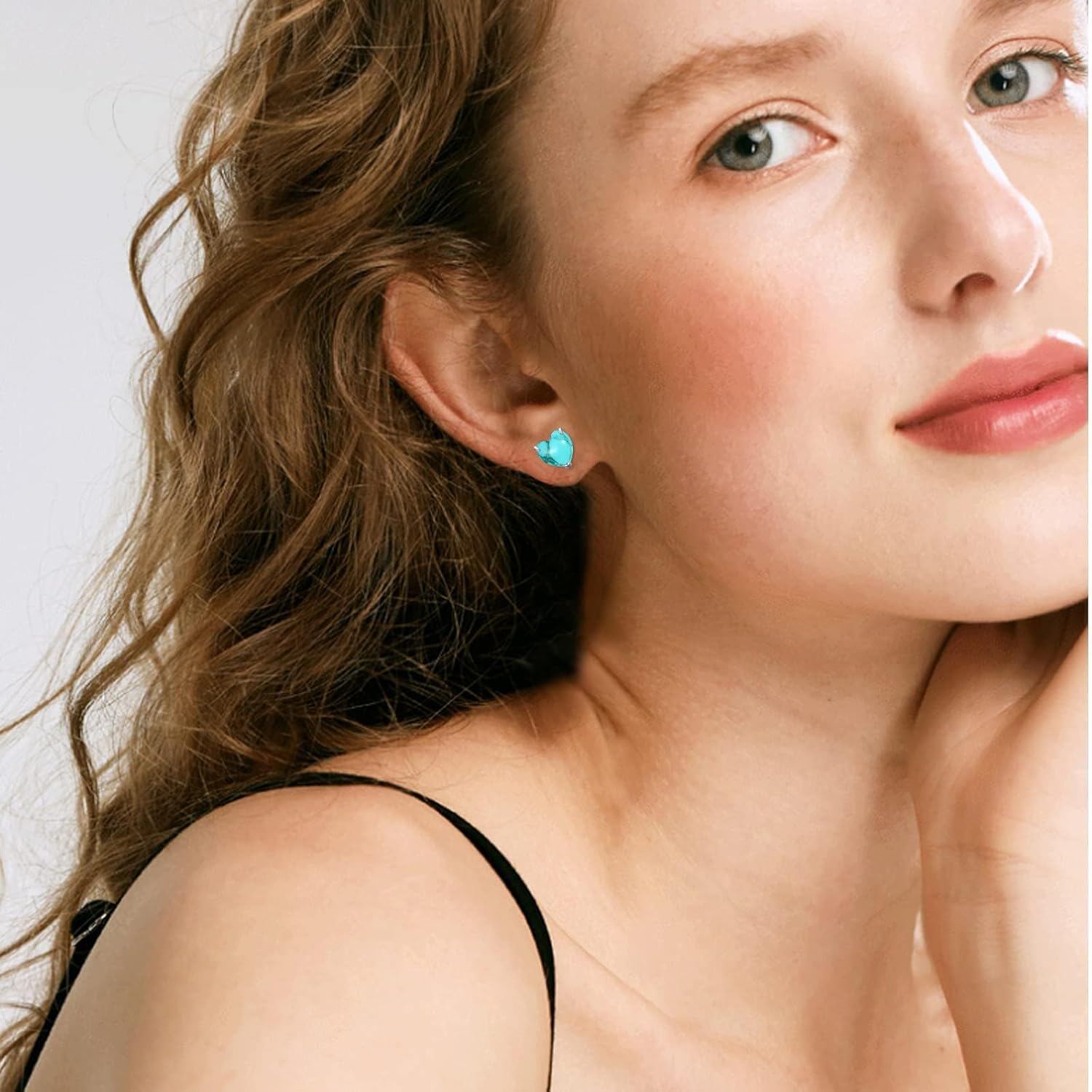 Heart Stud Earrings