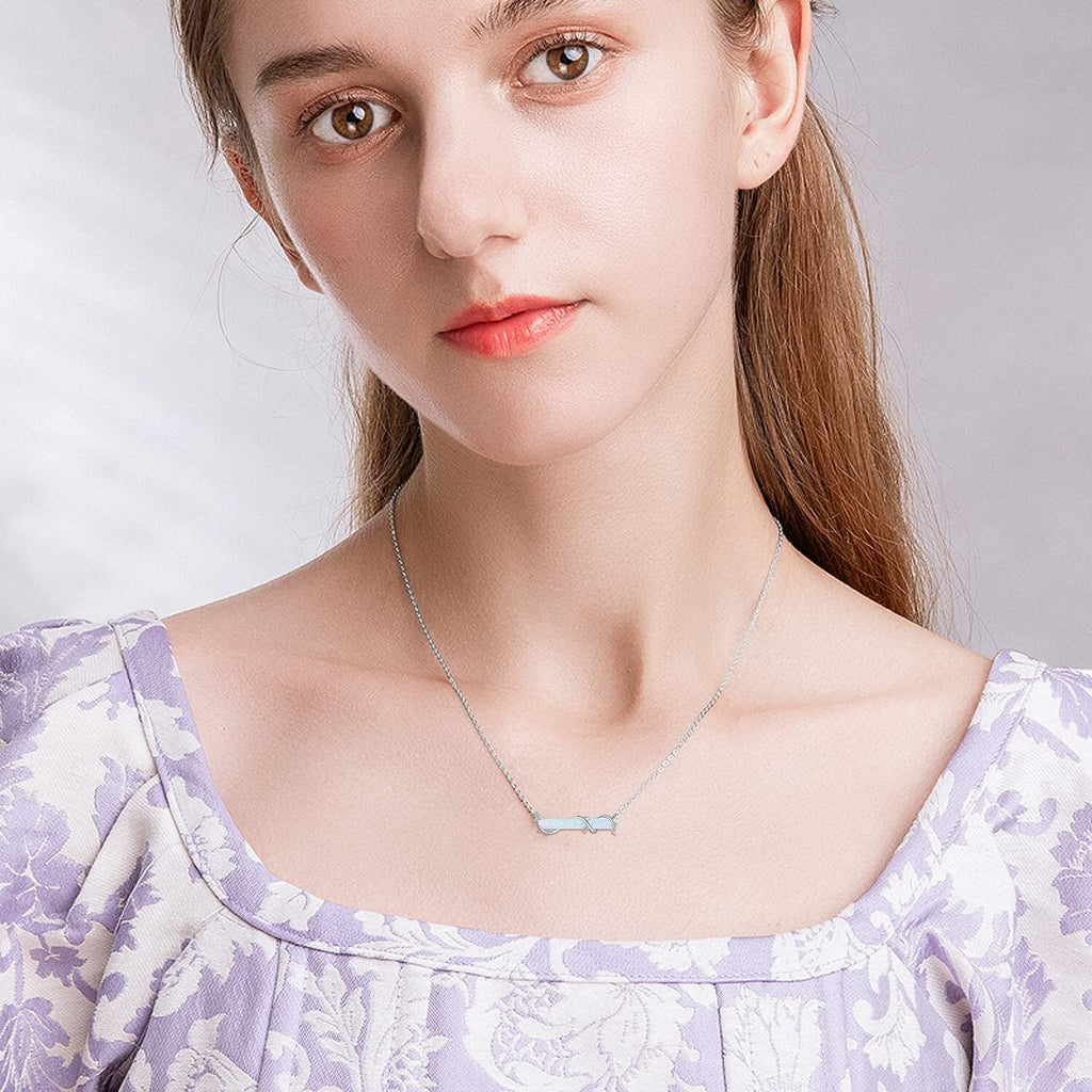 Infinity Opal Necklace