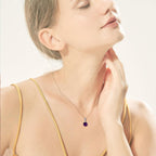 Larimar Sphere Pendant Necklace