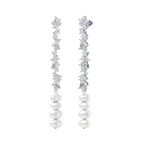 Sterling Silver Pearl Drop Earrings