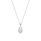Minimalist Water Drop Zircon Necklace