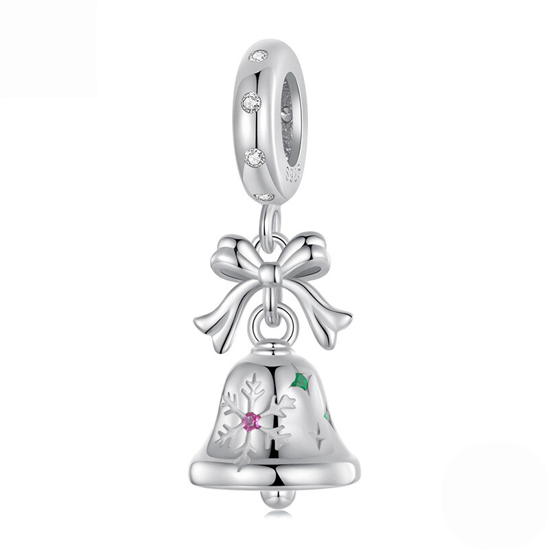Sterling Silver Christmas Dangle Charm Collection