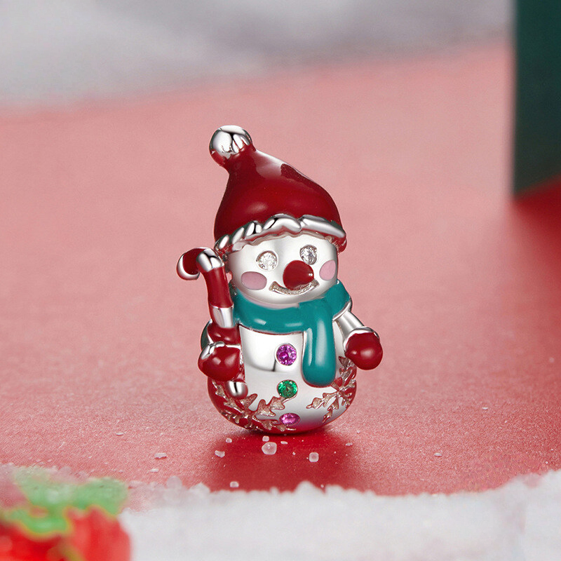 Sterling Silver Christmas Dangle Charm Collection