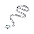 Sterling Silver Snake Ear Cuff for Women – Non-Piercing Serpent Design