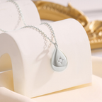 Elegant Water Drop Zircon Necklace