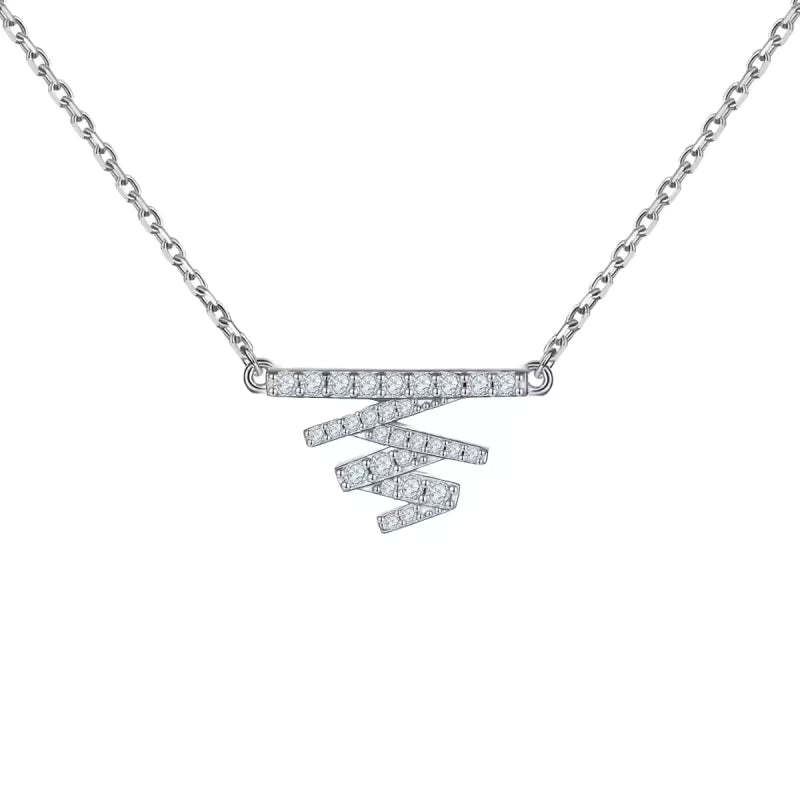 Minimalist Diamond Pave Choker Necklace