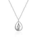 Elegant Water Drop Zircon Necklace