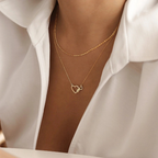 Infinity Love Heart Choker Necklace
