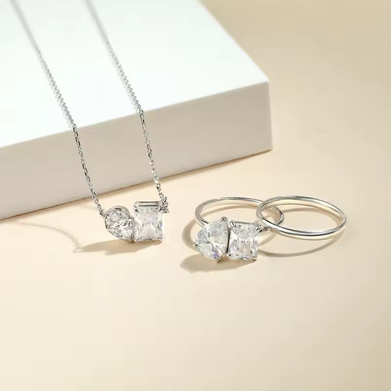 Minimalist Zircon Pendant Choker Necklace