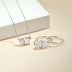 Minimalist Zircon Pendant Choker Necklace