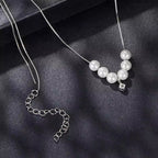 Moissanite Shell Pearl Clavicle Necklace
