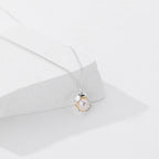 Irregular Pearl Shell Choker Necklace