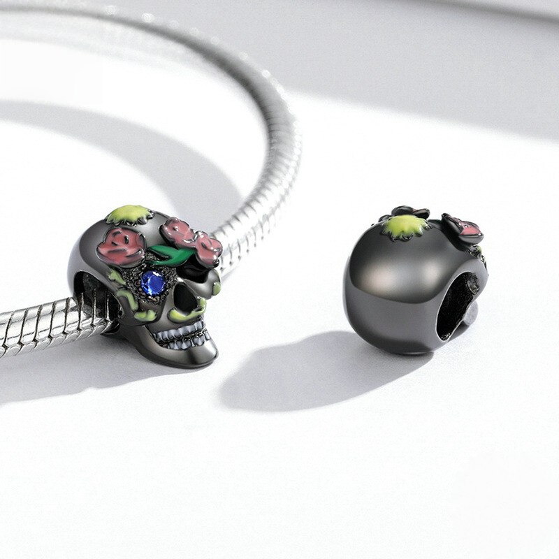 Sterling Silver Halloween Charm Bead Collection