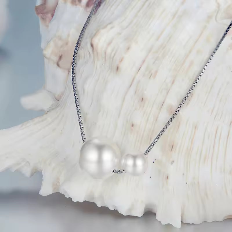 Elegant Faux Pearl Choker Necklace
