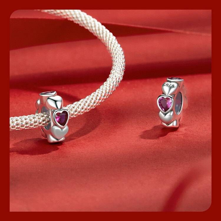 Sterling Silver Decorative Spacer Charm Bead Collection