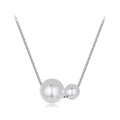 Elegant Faux Pearl Choker Necklace