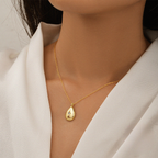 Elegant Water Drop Zircon Necklace