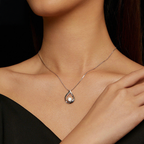 Sterling Silver Cubic Zirconia Teardrop Leverback Drop Earrings
