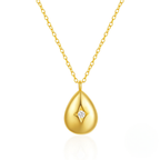 Elegant Water Drop Zircon Necklace