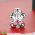 Sterling Silver Christmas Dangle Charm Collection