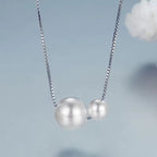 Elegant Faux Pearl Choker Necklace