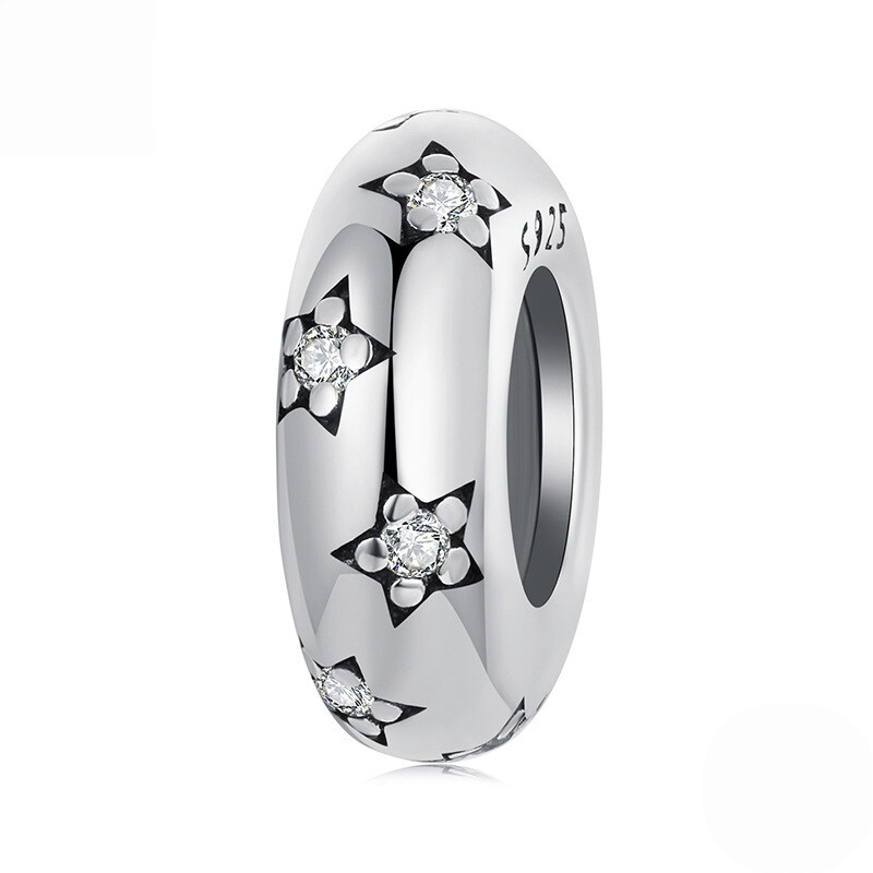 Sterling Silver Decorative Spacer Charm Bead Collection