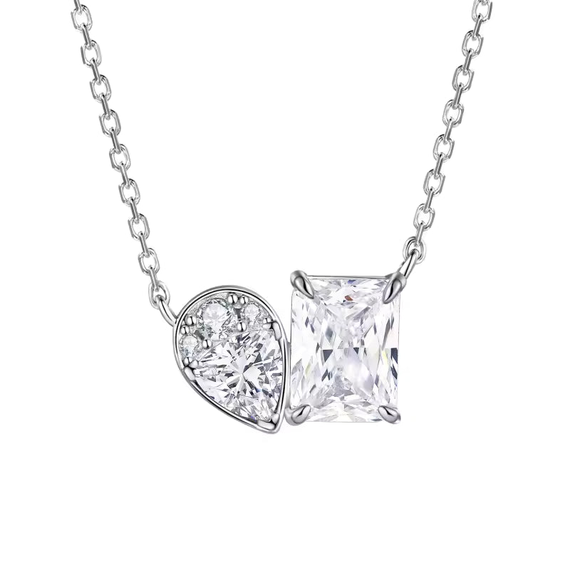 Minimalist Zircon Pendant Choker Necklace