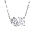 Minimalist Zircon Pendant Choker Necklace