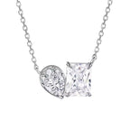 Minimalist Zircon Pendant Choker Necklace