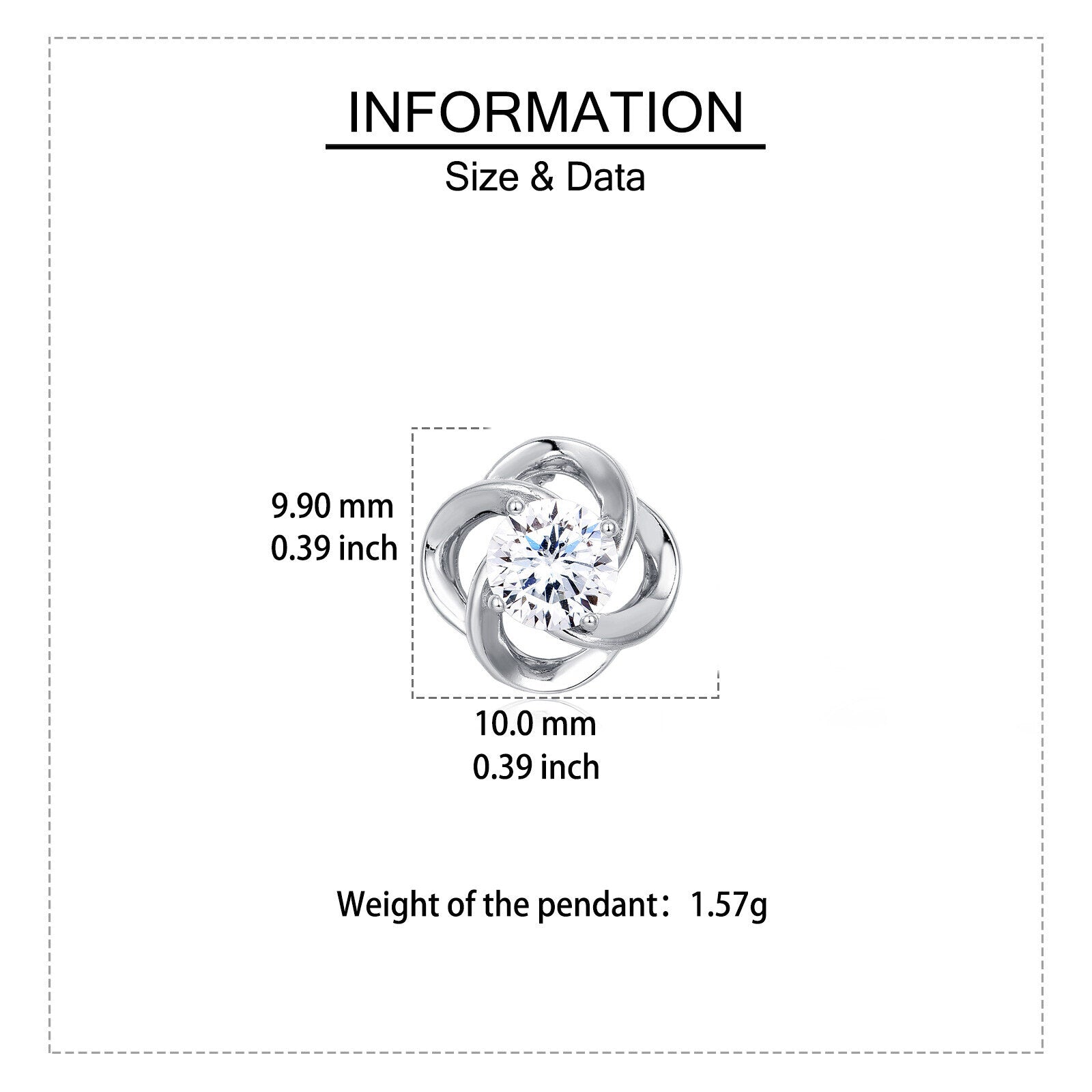 Elegant Floral Moissanite Stud Earrings