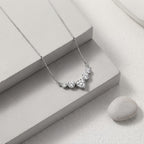 Heart-Center CZ Necklace