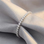 Sterling Silver Cubic Zirconia Tennis Bracelet