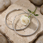 Classic  Hoop Earring with Click-Top Closure