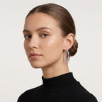 Twisted Rope Hoop Earring