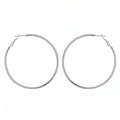 Classic  Hoop Earring with Click-Top Closure
